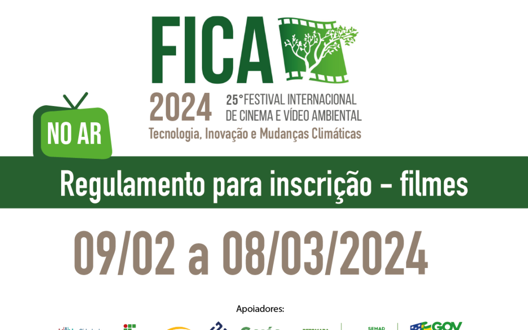 Abertas inscrições para mostras de cinema do Fica 2024